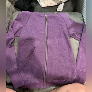Lululemon Scuba Zip, full length in purple size 6